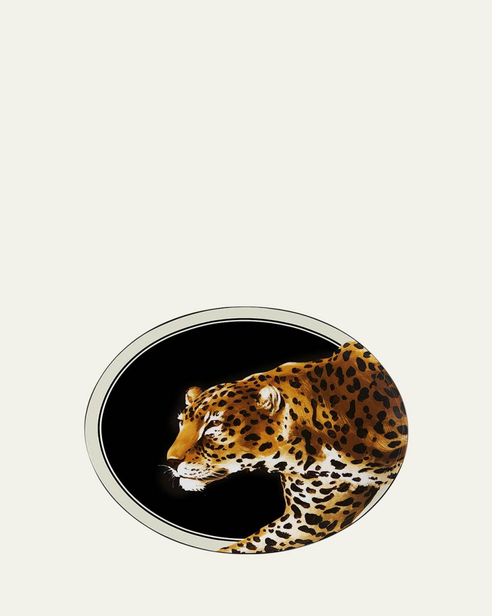 Leopard Serving Plate